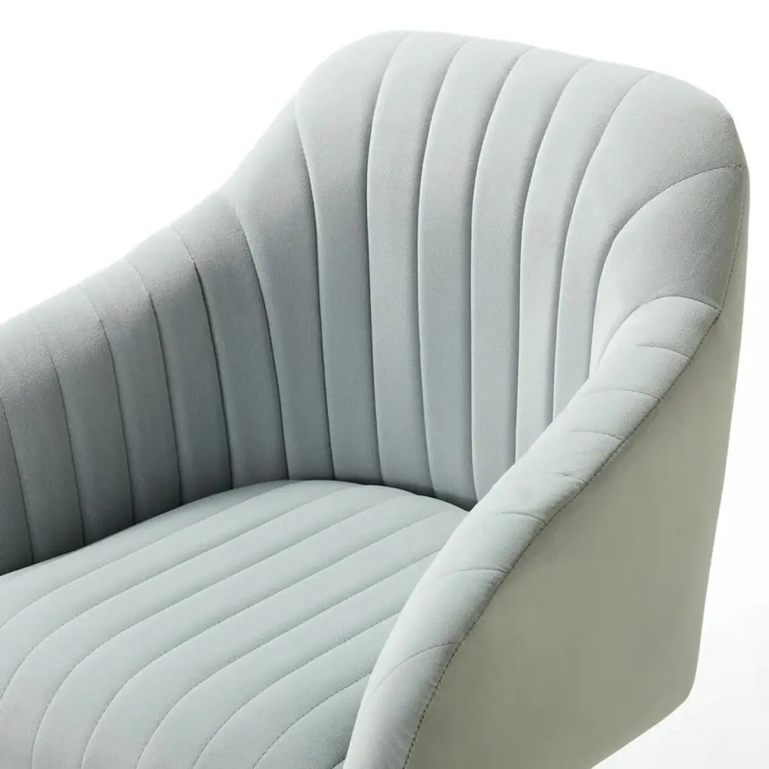 Louise Upholstered Task Chair – Grey