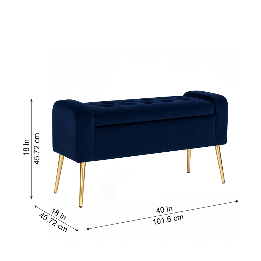 Doe Buck victoria bench|Blue