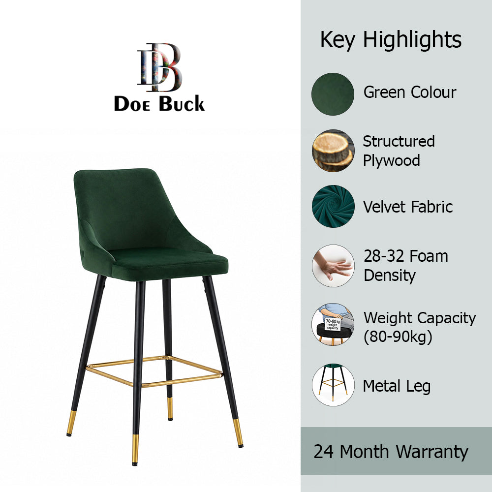 DoeBuck Davan Barstool|Green