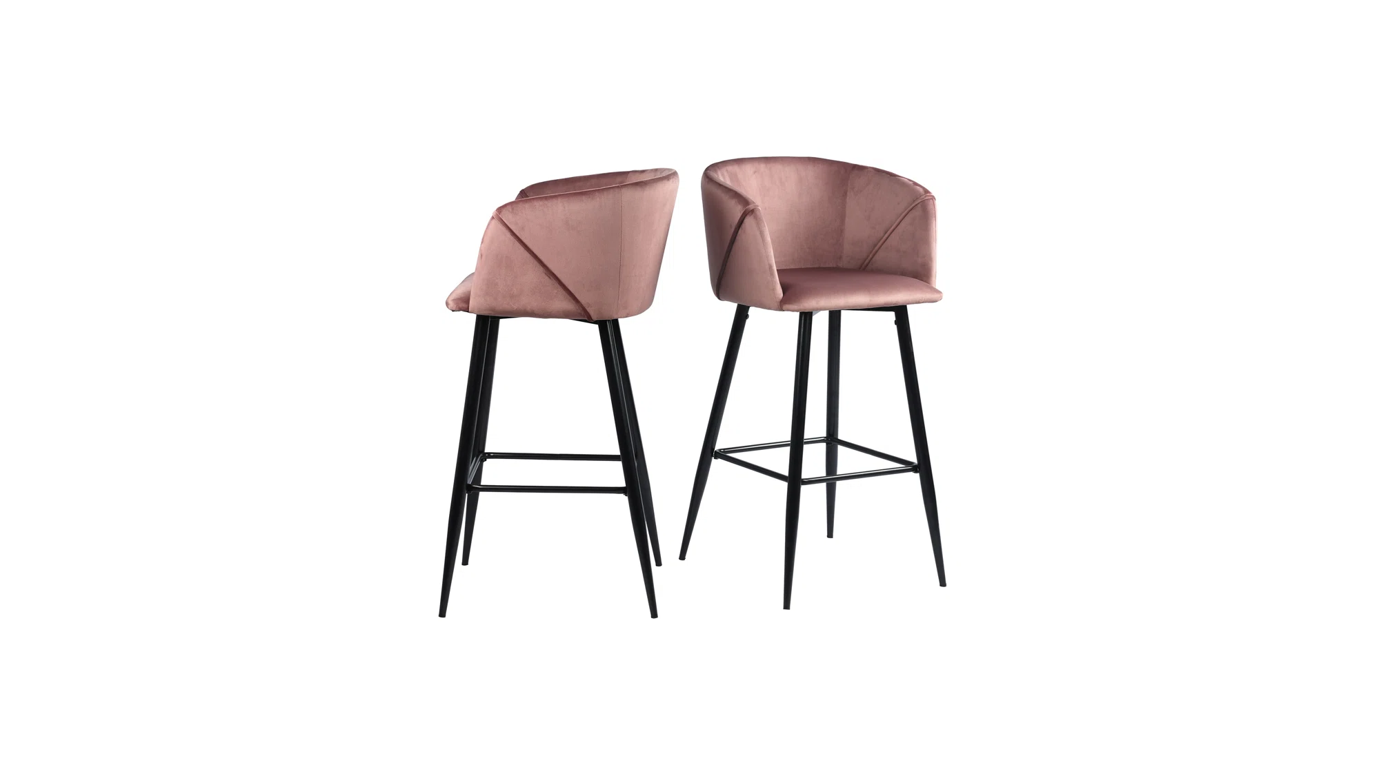 Clea Counter Stool - Pink