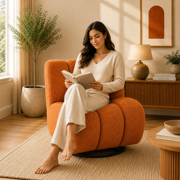 Eroomy Lounge Chair | Orange