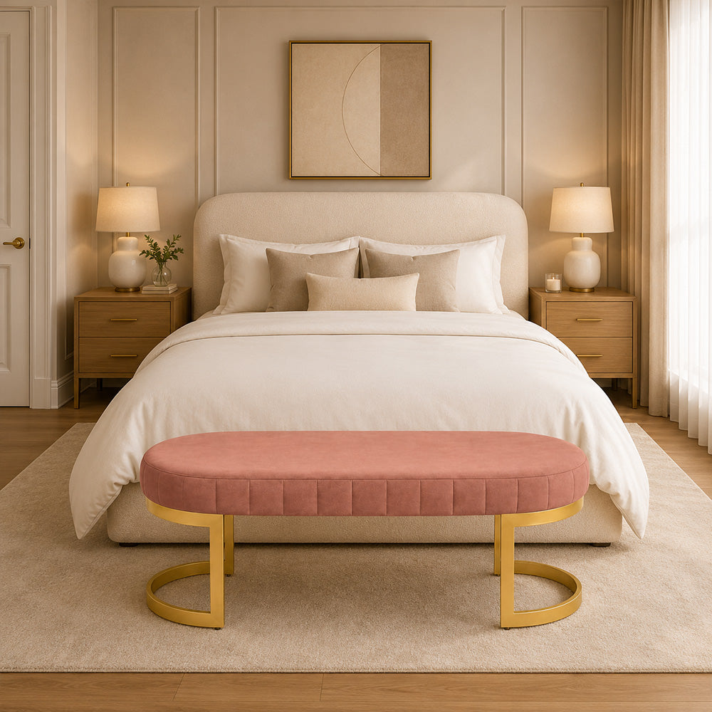 Doe Buck Bella bench|Pink
