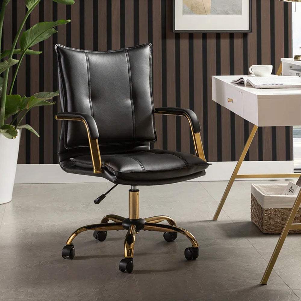 Marlon Task Chair Black | Executive Office Chair Black