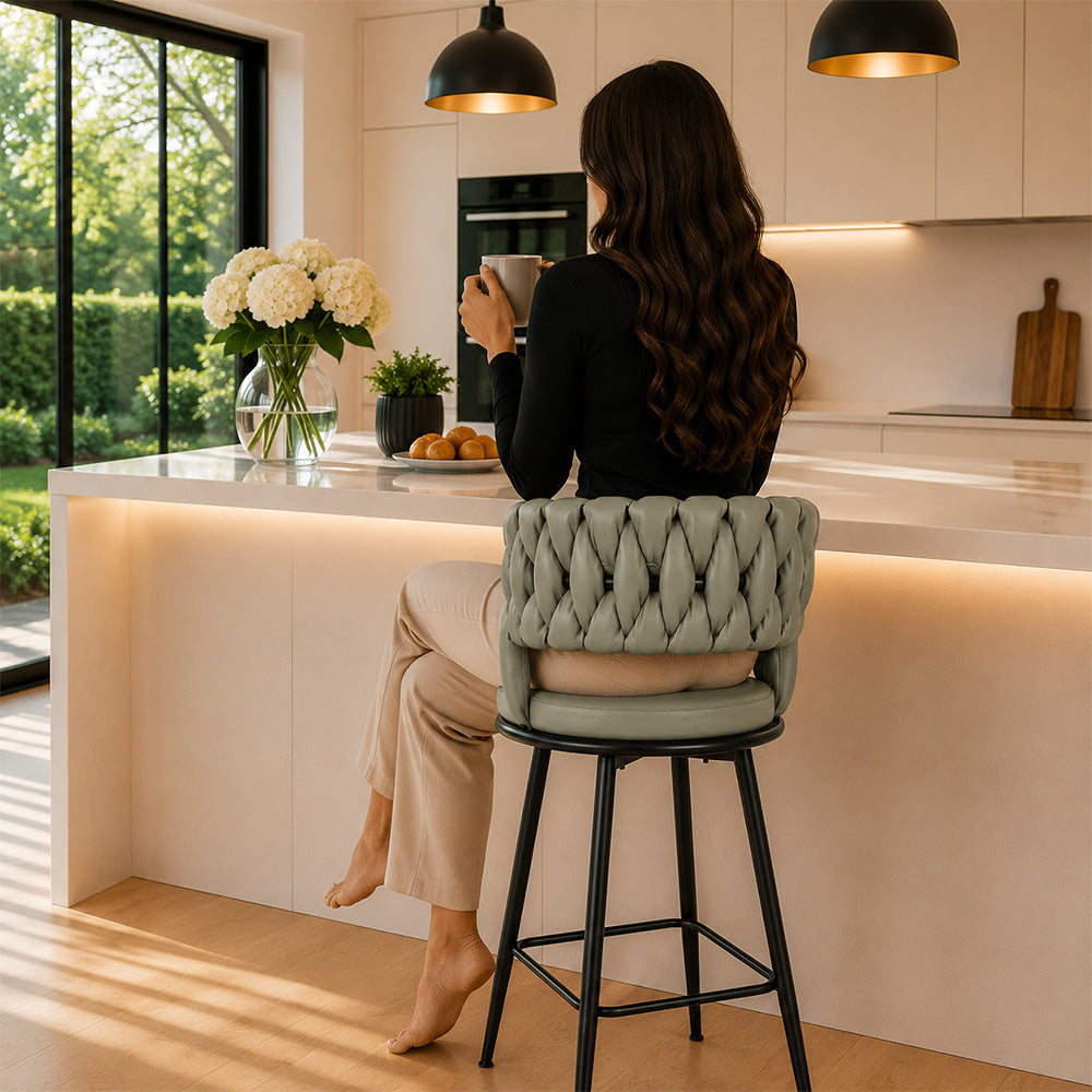Doe Buck Presley Barstool|Sage