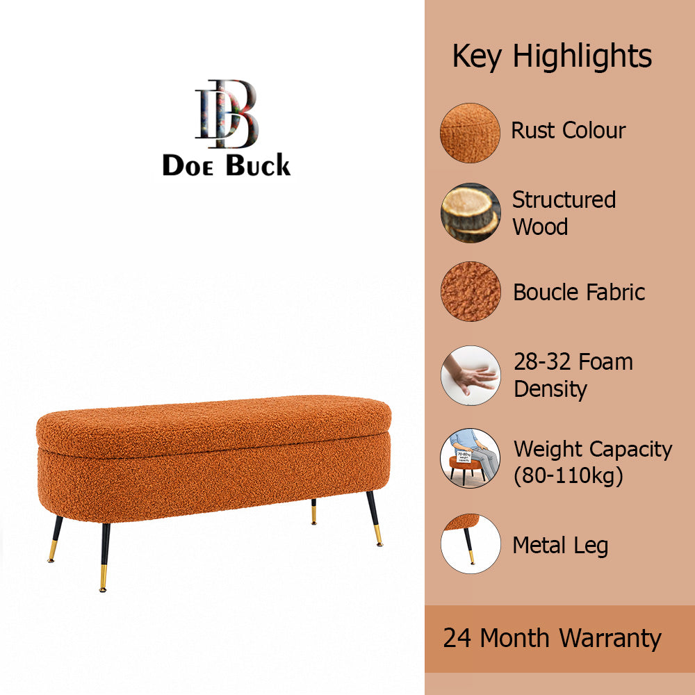 Doe Buck Hilbert bench|Rust