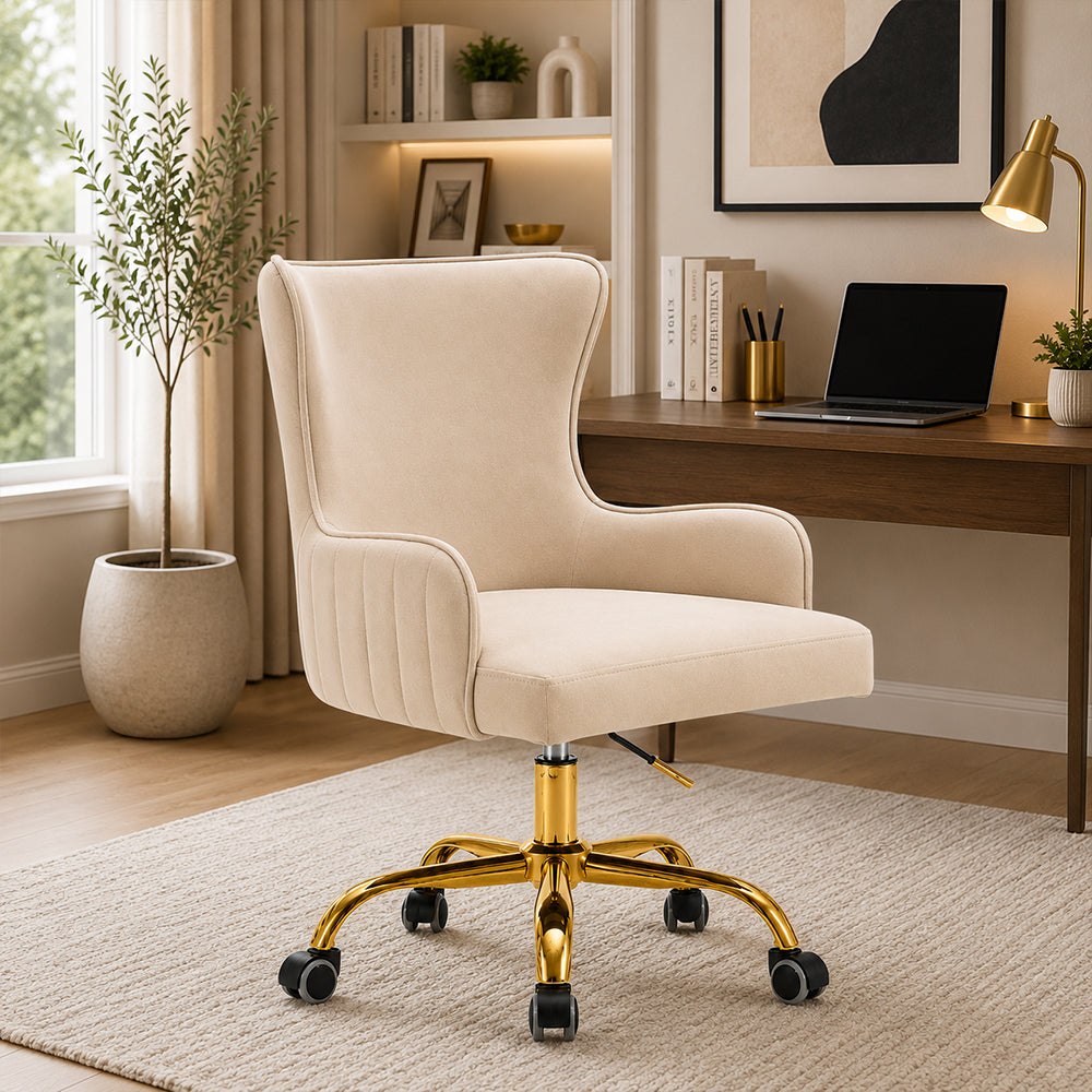 Adan Office Chair |Beige
