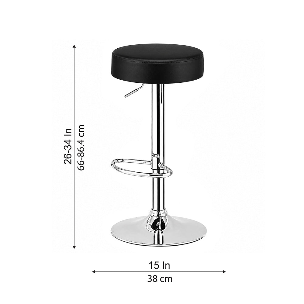 Doe Buck linon Barstool|Black