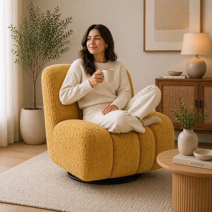 Eroomy Lounge Chair | Yellow