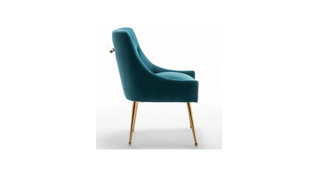 Asul Accent Chair Teal | Designer Accent Chair Teal Blue