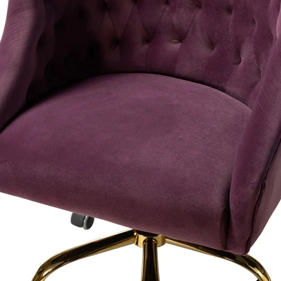 Clemence Modern Task Chair – Purple