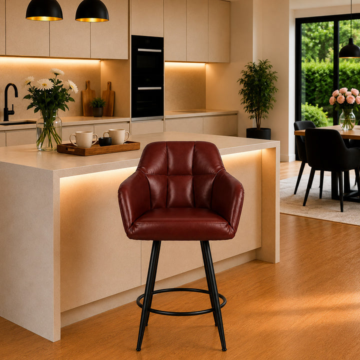 Doe Buck Cayden BarStool|Brown