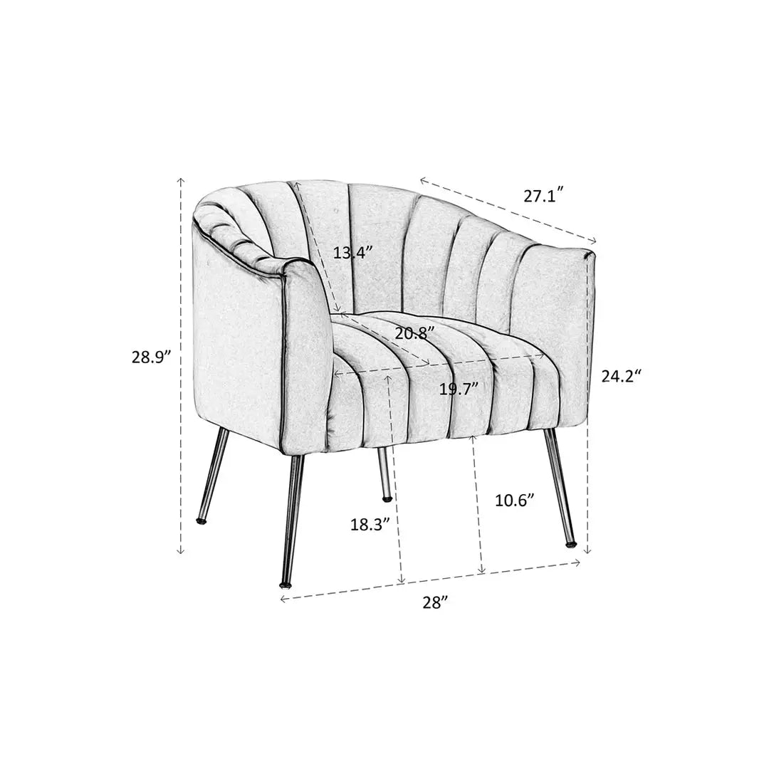 Jella Accent Chair - Green