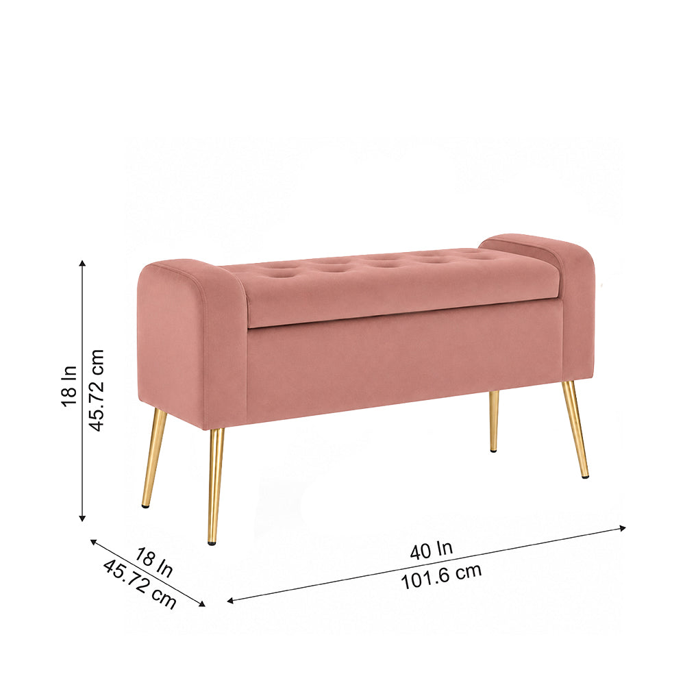 Doe Buck victoria bench|Pink