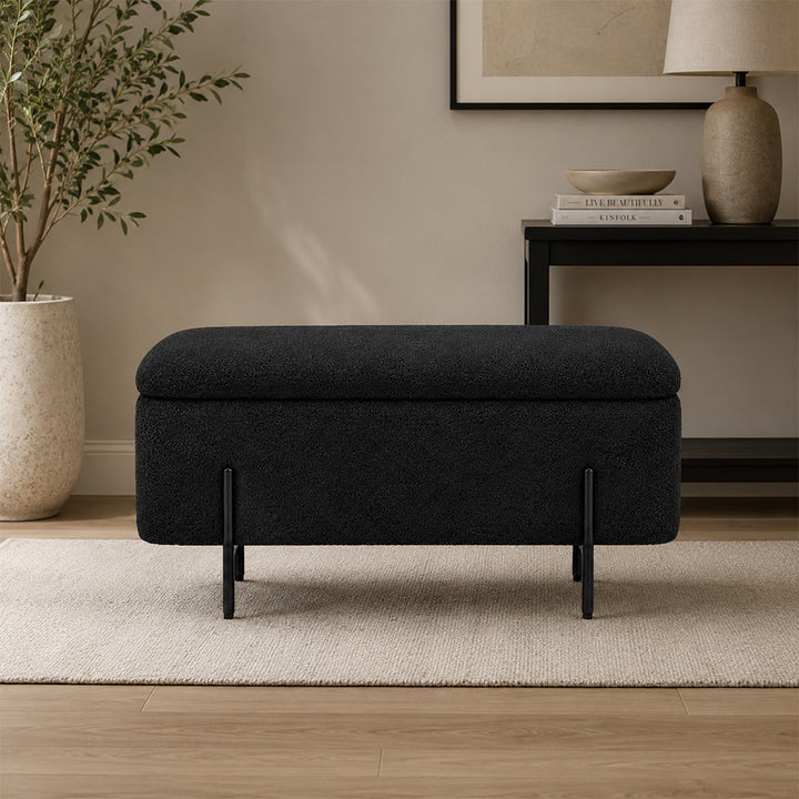 Doe Buck vera bench|Black