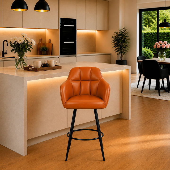 Doe Buck Cayden BarStool|Tan