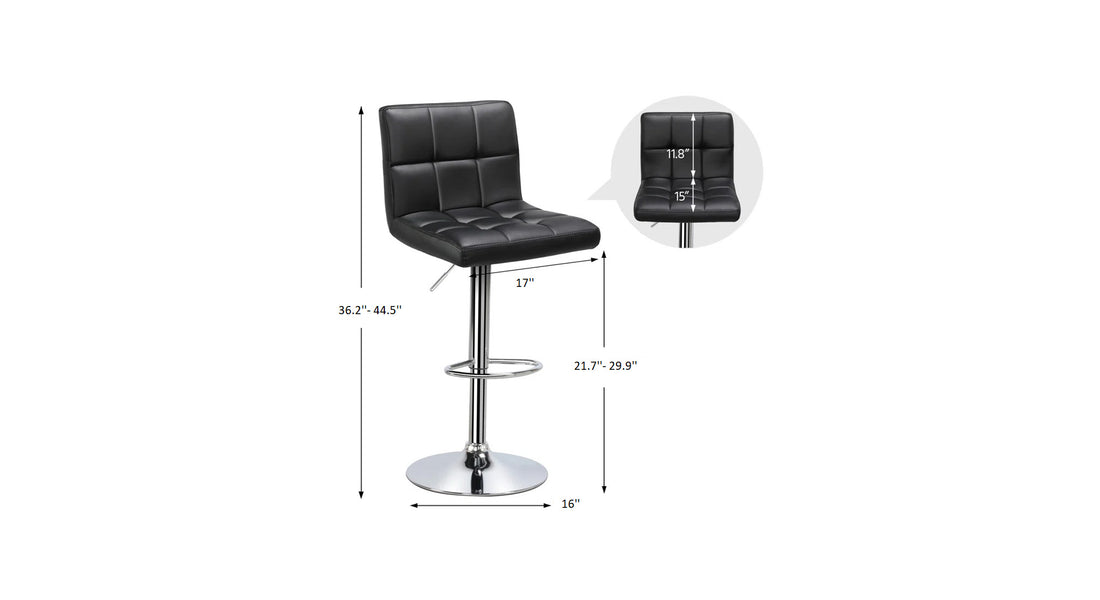 Gerrilyn Swiel Adjustable Bar Stool - Grey
