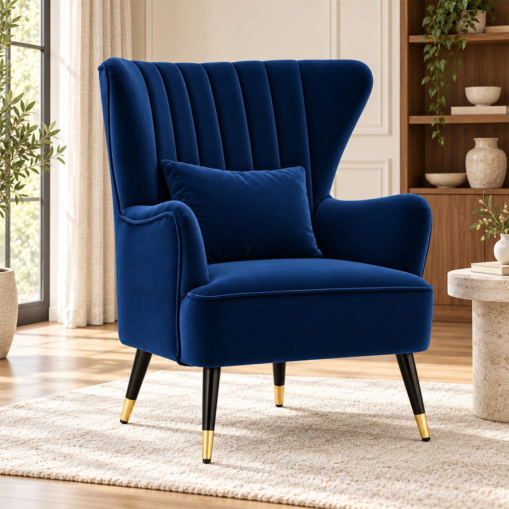 Azriela Accent Lounge Chair | Teal