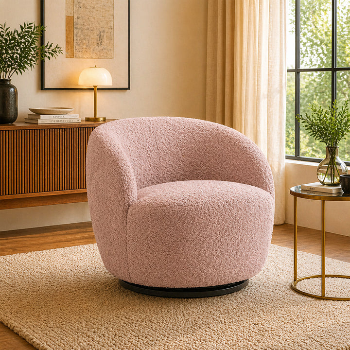 Nikoli Accent Chair | Pink