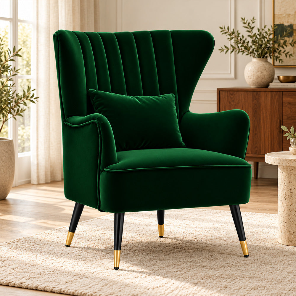 Azriela Accent Lounge Chair | Teal