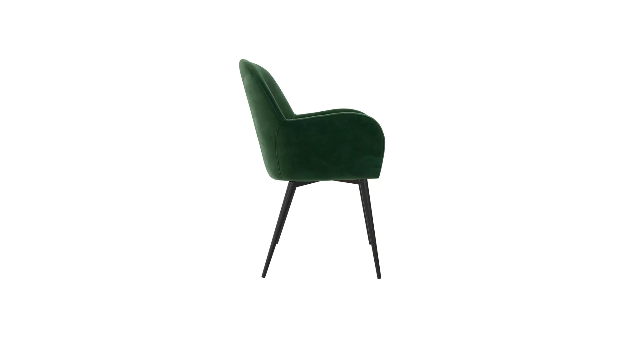Araceli Accent Chair Green | Contemporary Lounge Accent Chair Forest Green