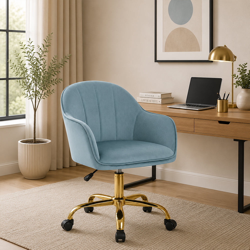 aurora Office Chair|Sky Blue