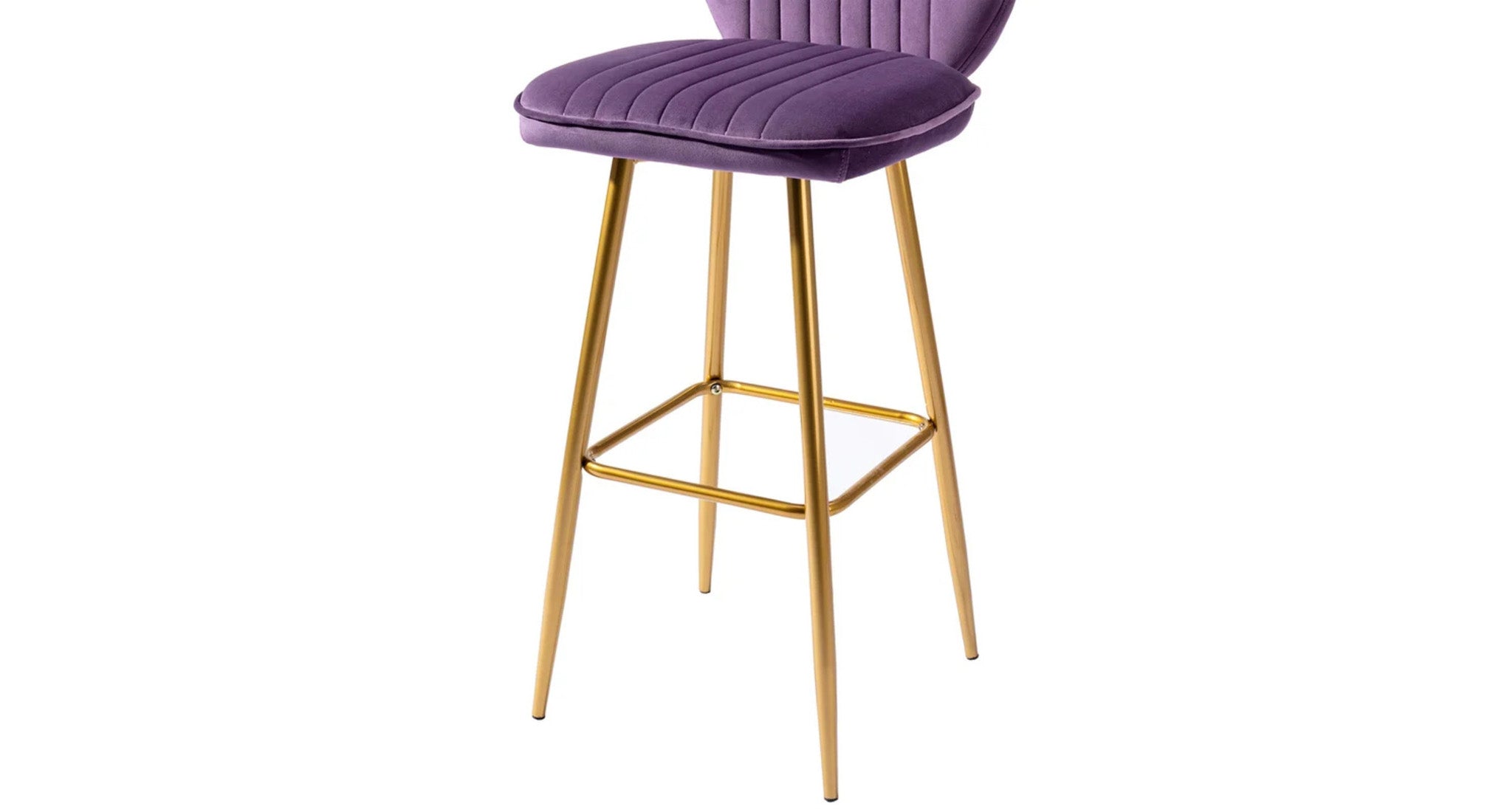 Rafael Bar Stool - Purple