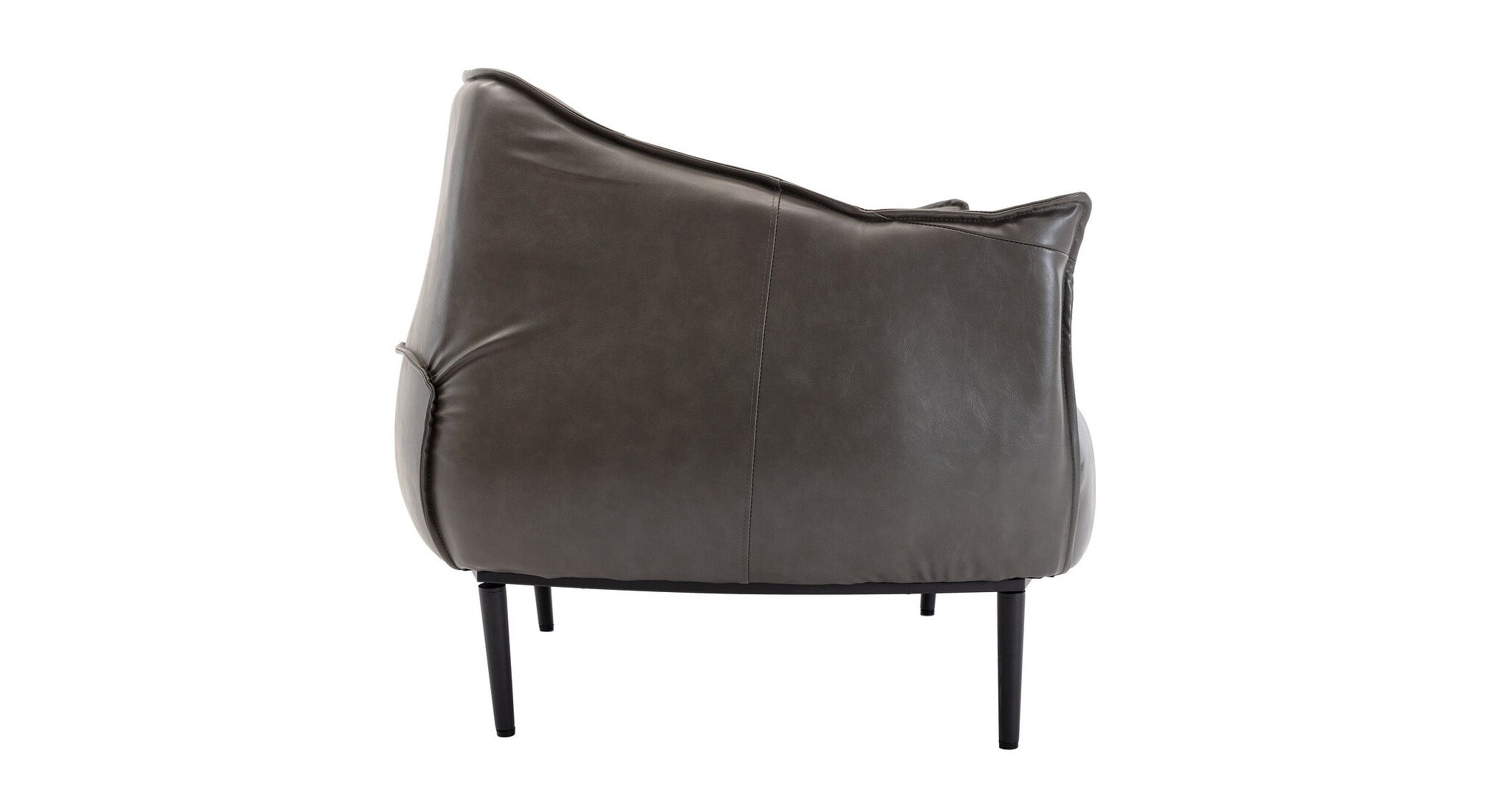 Almeda Accent Chair Grey | Modern Lounge Chair Cement Grey