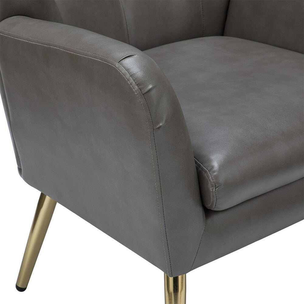 Hedley Accent Chair Grey | Classic Armchair Grey
