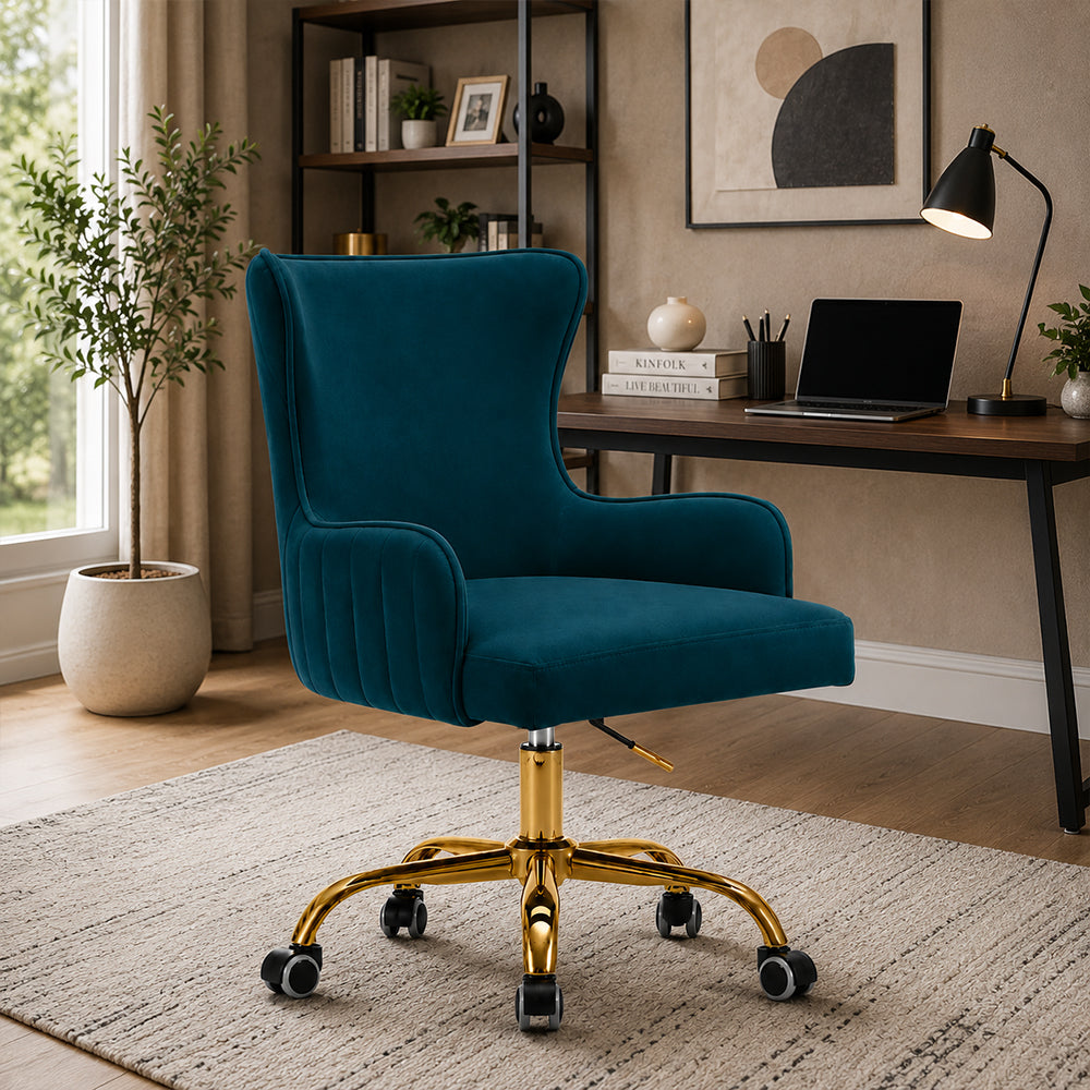 Adan Office Chair – Teal