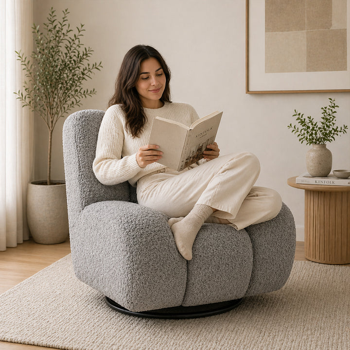 Eroomy Lounge Chair | Grey