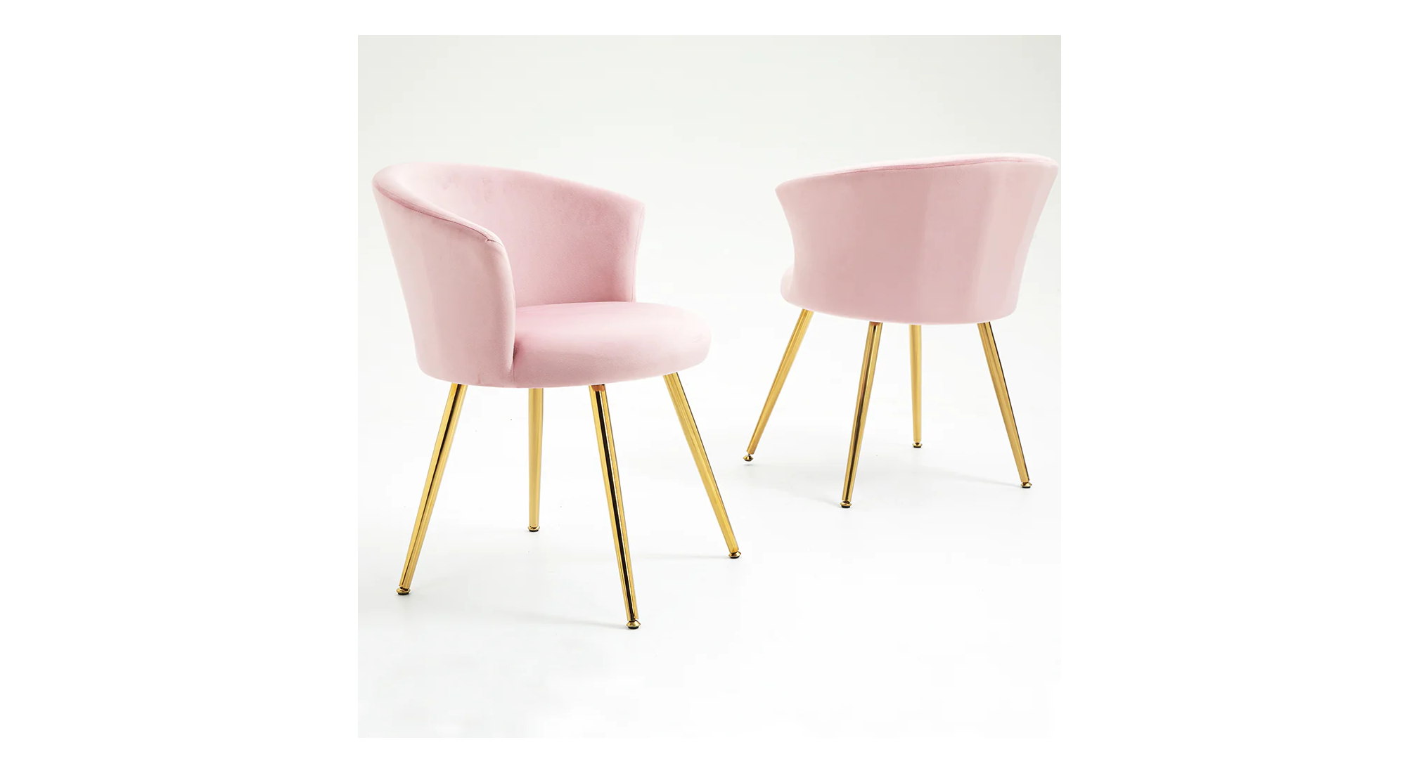 Marwood Accent Chair Pink | Modern Wooden Accent Chair Blush Pink