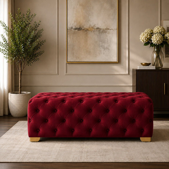 Doe Buck velora bench|Red