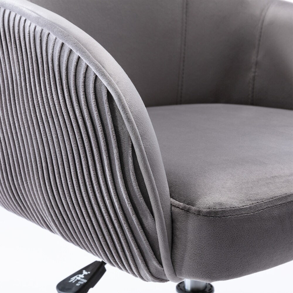 Leisel Task Chair Grey | Adjustable Office Chair Grey