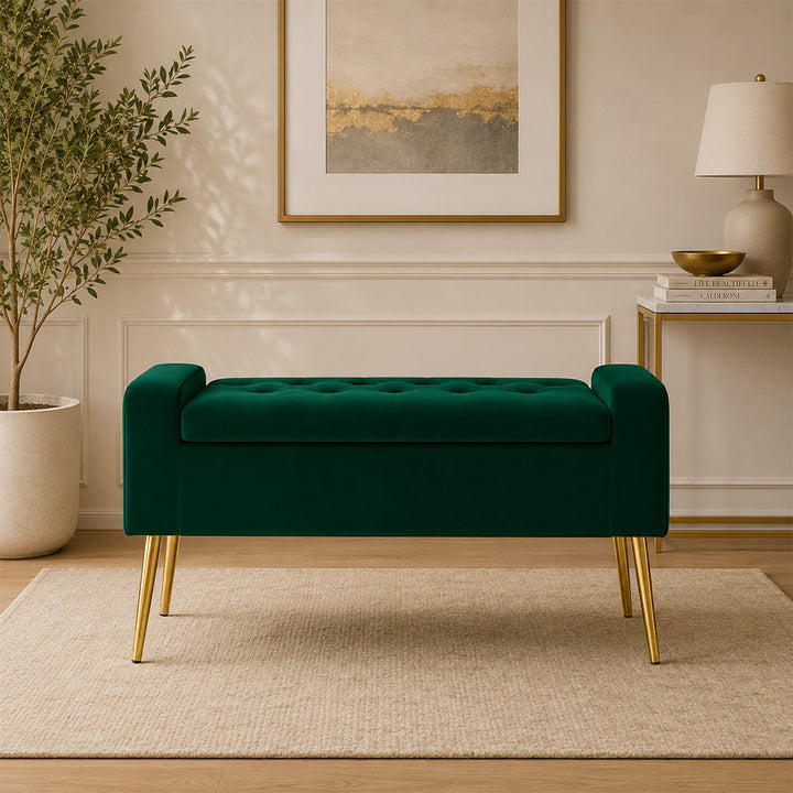 Doe Buck victoria bench|Green