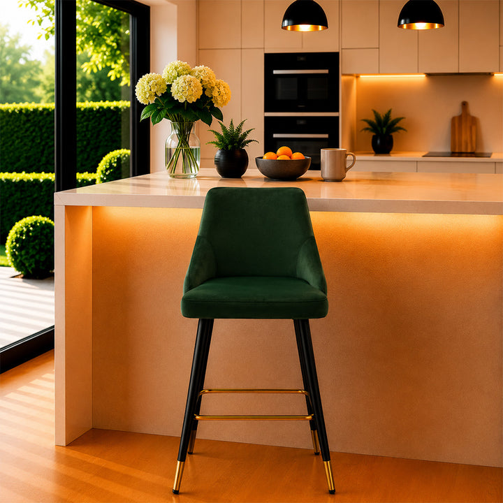 DoeBuck Davan Barstool|Green