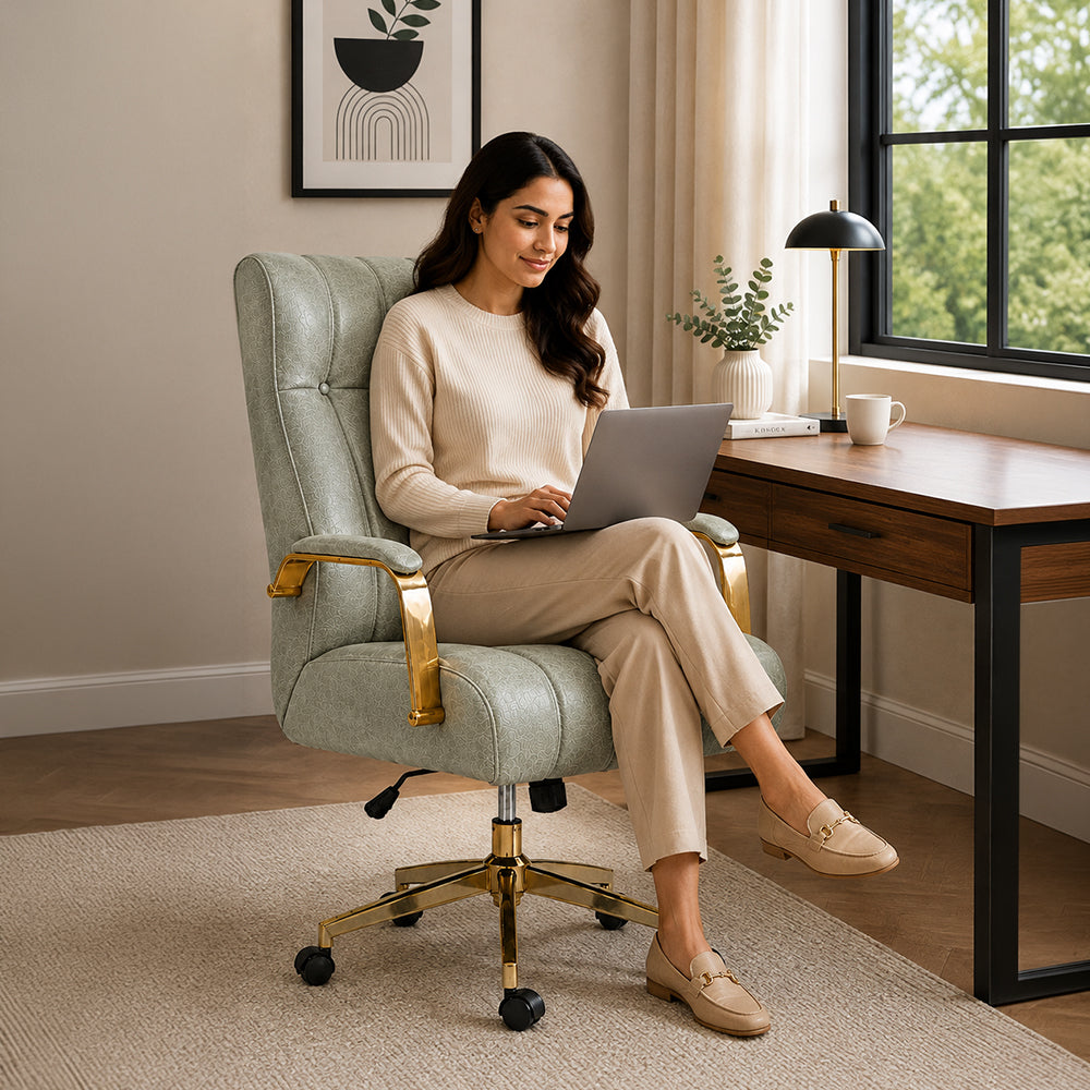 Derrus Office Chair | Sage