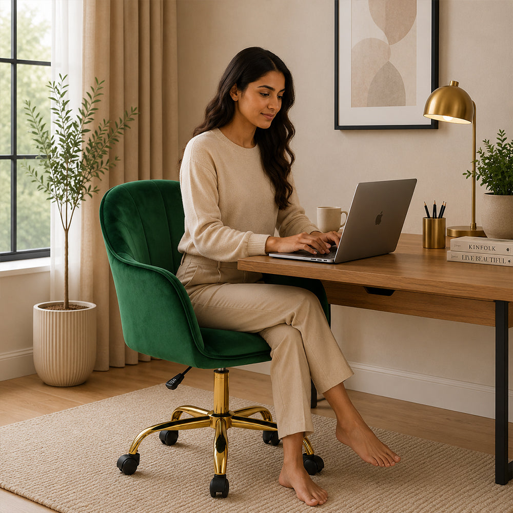 aurora Office Chair|Green