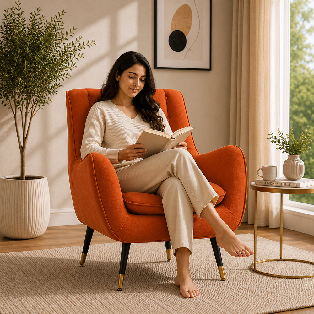 Dowdle Accent Lounge Chair | Teal