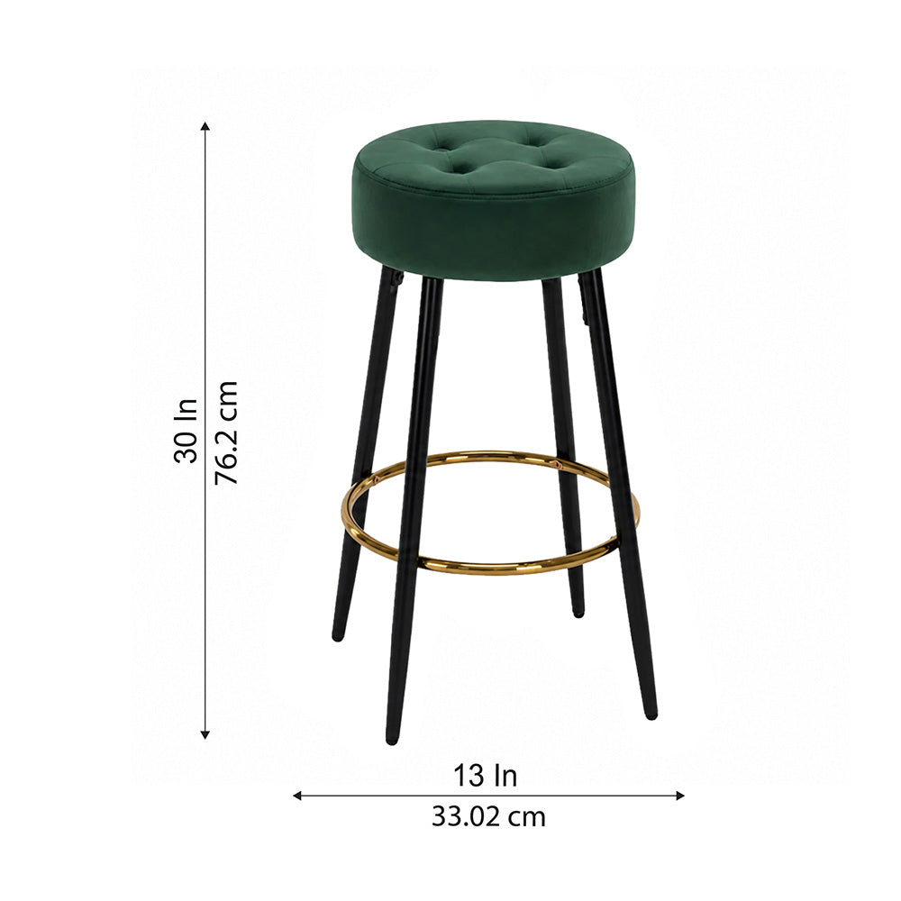 Doe Buck Deria Barstool|Green