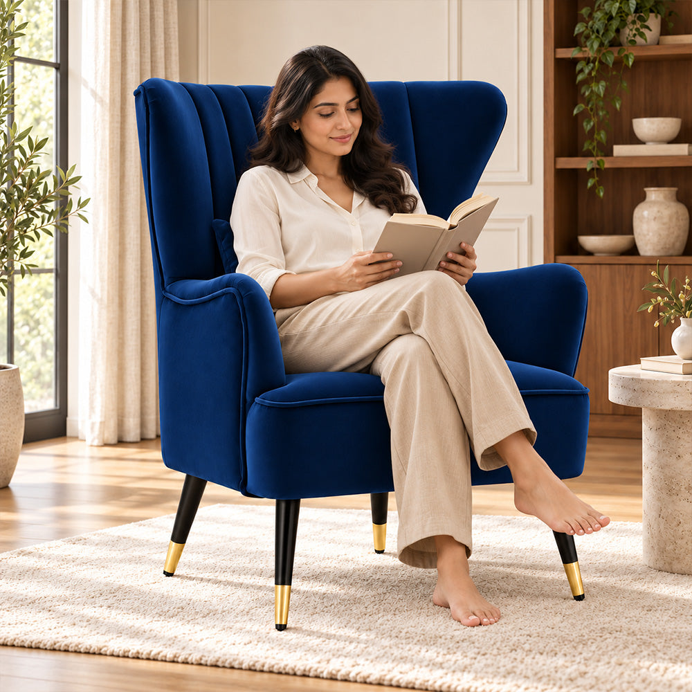 Azriela Accent Lounge Chair | Teal