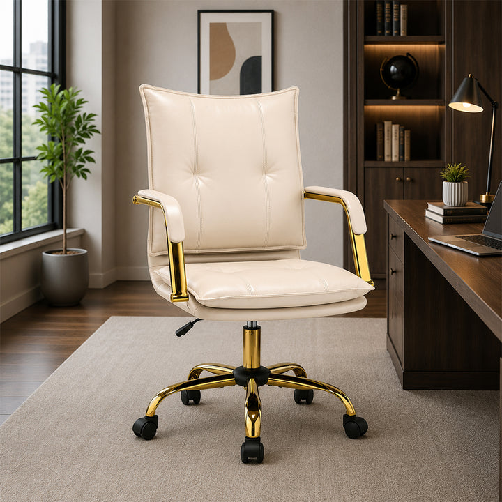 Marlon Office Chair| Beige