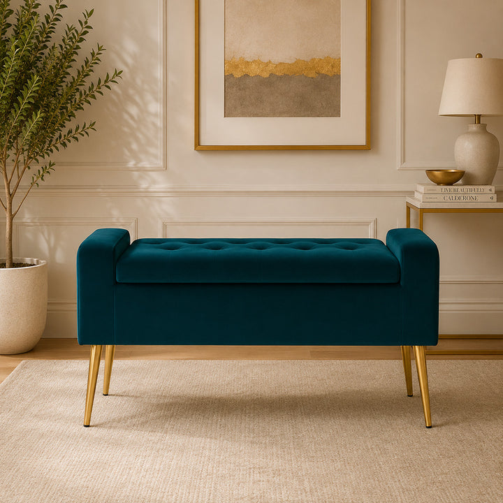 Doe Buck victoria bench|Teal