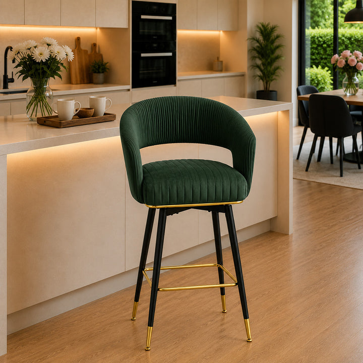 Doe Buck Mixoy Barstool|Blue