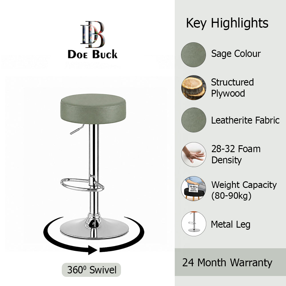 Doe Buck linon Barstool|Sage