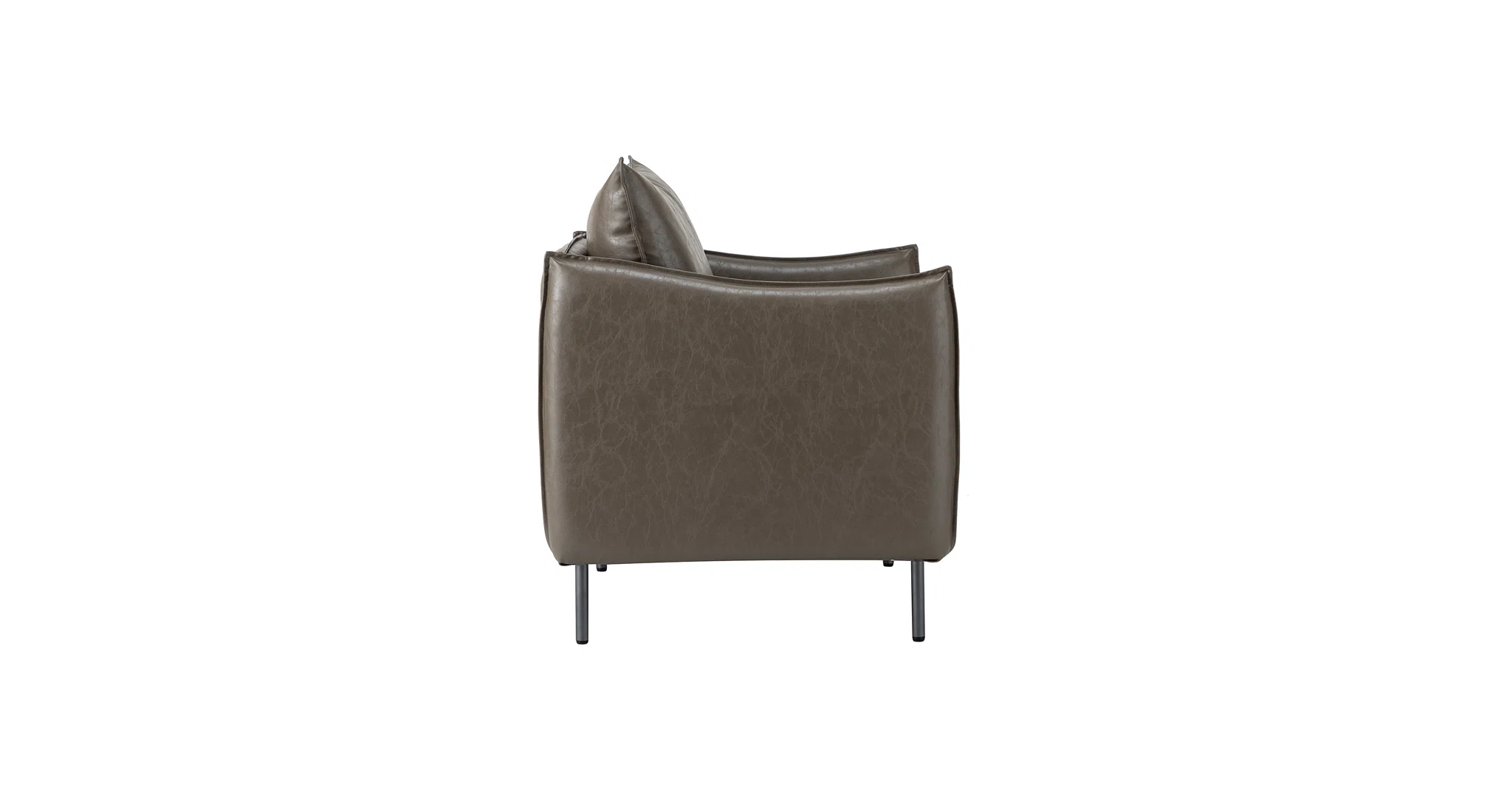 Lucas Accent Chair Grey | Mid Century Accent Chair Smoke Grey