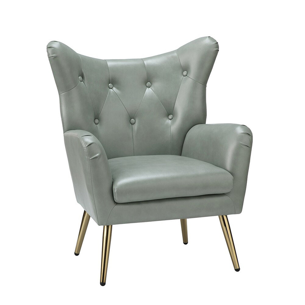 Hedley Accent Chair Sage | Classic Armchair Sage
