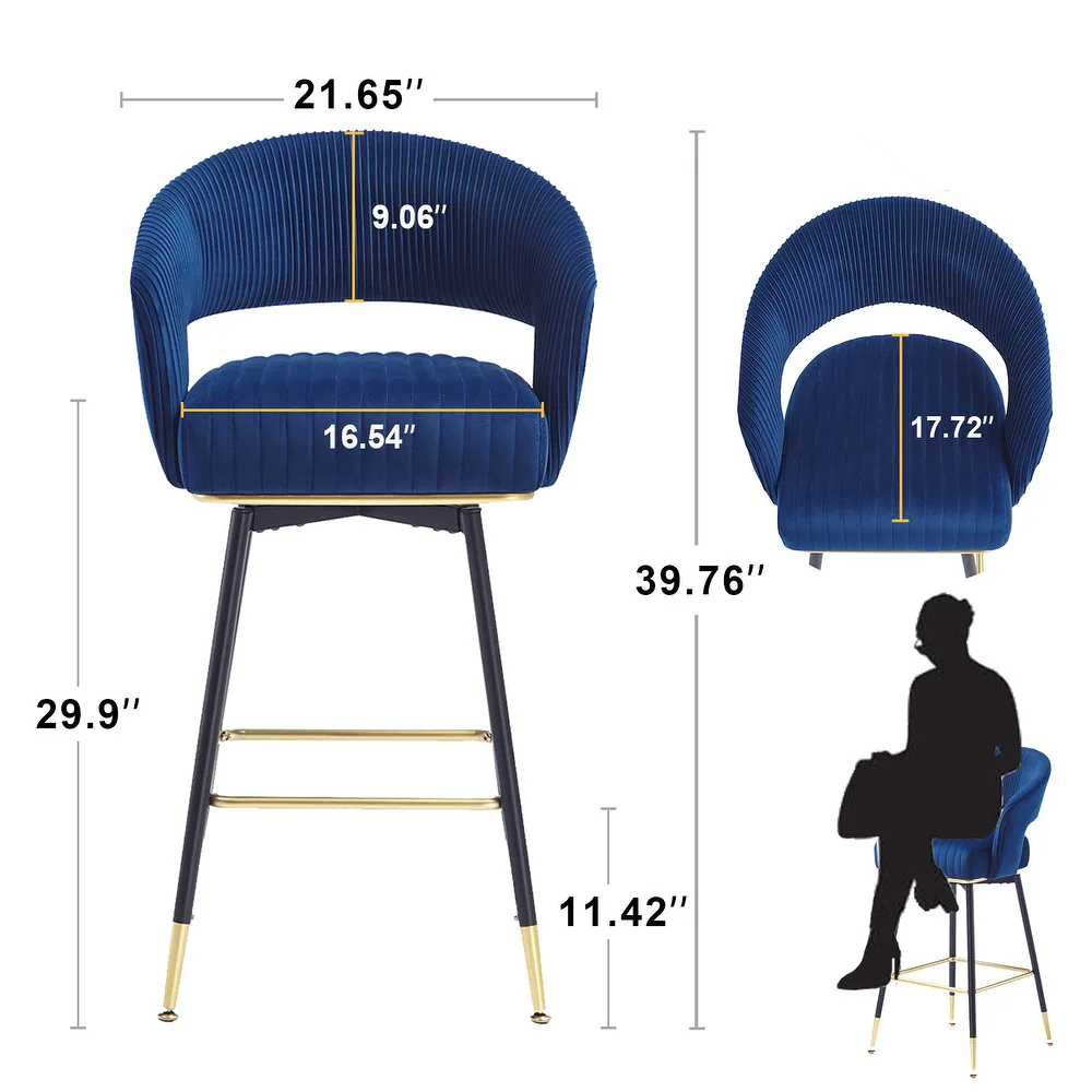Mixoy Bar Stool - Blue
