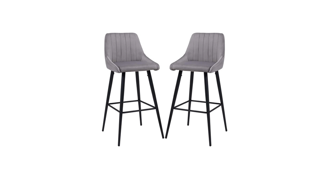 Daulton Counter Stool - Grey
