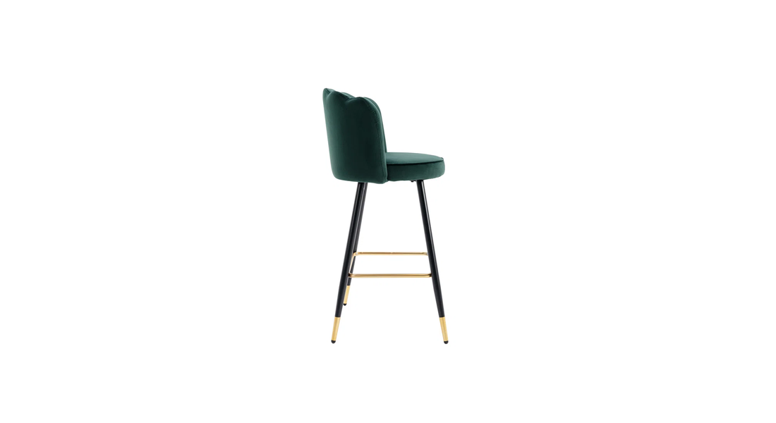 Flower Counter Stool - Green
