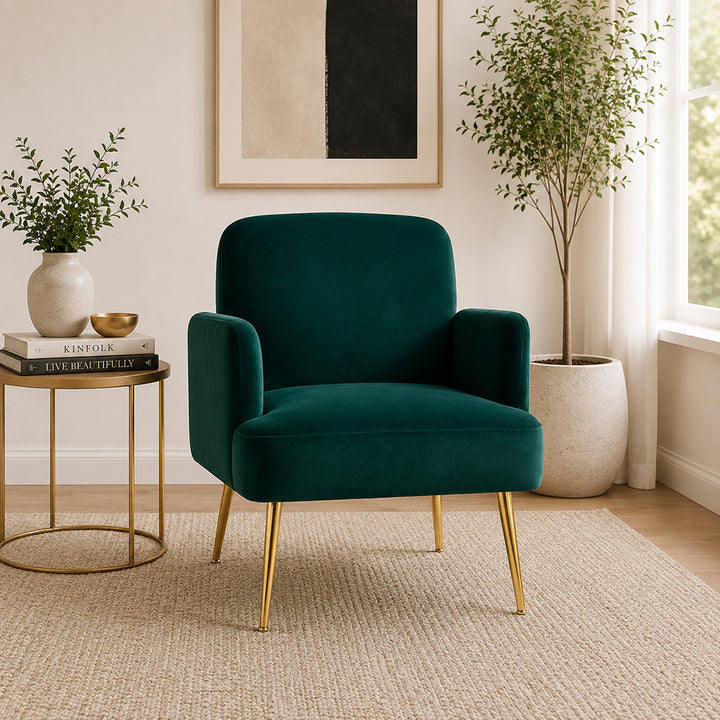 Esme Accent Chair|Green